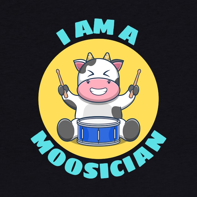 I Am A Moosician | Cow Pun by Allthingspunny